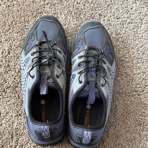 Merrell Women’s Black and Purple Athletic/hiking Shoes